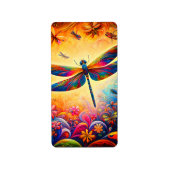 Étiquette Le voyage de la libellule (Devant)