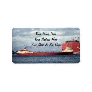 Étiquette L'Edmund Fitzgerald sur la rivière St. Clair