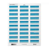 Étiquette Leeward Beach | Turks and Caicos Photo (Feuille entière)