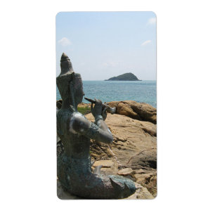 Étiquette Légende de Sudsakorn ... Sattahip, Thaïlande