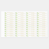 Étiquette léger à la confiture de goyave maison (Feuille)