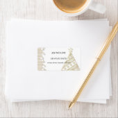 Étiquette L'élégance dorée de Noël (En situation)