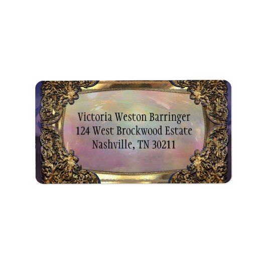 Étiquette L'élégante perle de Baxterly (Devant)