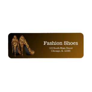 Étiquette Leopard Stilettos