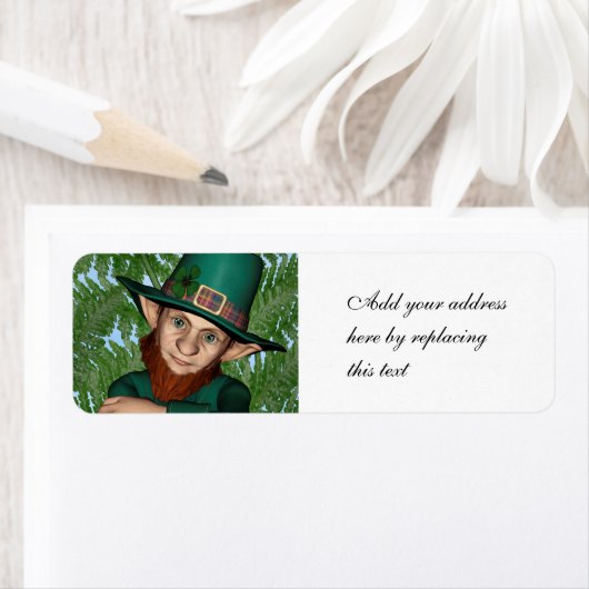 Étiquette Leprechaun (En situation)