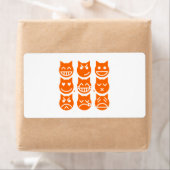 Étiquette Les 9 vies du chat Emoji (En situation)