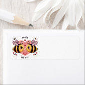 Étiquette Les abeilles de la Saint Valentin (En situation)