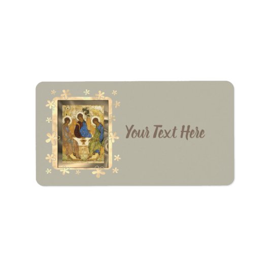 Étiquette Les Anges De Mamre Trinity (Devant)