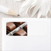Étiquette Les bonbons au chocolat (En situation)