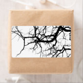 Étiquette Les branches sombres de l'arbre (En situation)