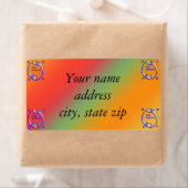 Étiquette Les Cornes des Fêtes - (En situation)