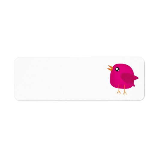 Étiquette Les enfants, joli petit oiseau (Devant)