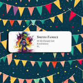 Étiquette les enfants qui aiment les zombies