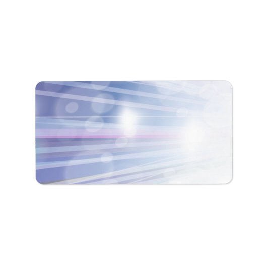 Étiquette Les FAISCEAUX DE LUMIÈRE impriment vos propres (Devant)