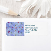 Étiquette Les Flowers et Leaves (En situation)