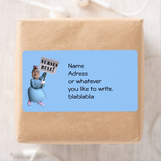 Étiquette Les infirmières ! (En situation)