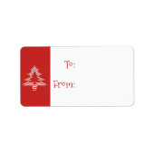 Étiquette Les Jours de la mort de Noël (Devant)