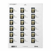 Étiquette Les Jours Se Terminent À Cooper River (Feuille entière)