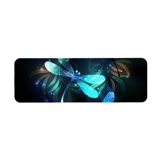 Étiquette Les libellules du lac (Devant)