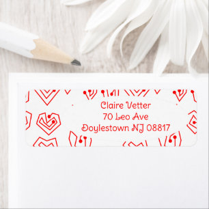Étiquette Les Mazes de Valentine