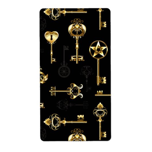 Étiquette Les Patters de Seamless avec Golden Keys (Devant)