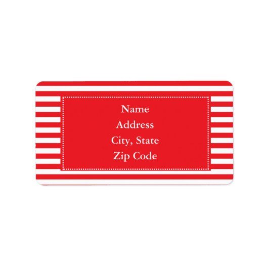 Étiquette Les Pères Rouges et Blanches (Devant)