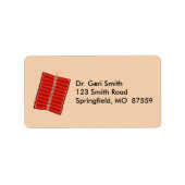 Étiquette Les pétards chinois (Devant)