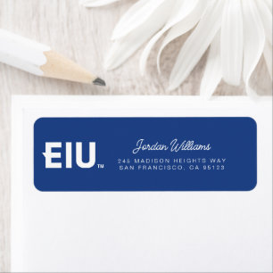 Étiquette LETTRE bloc EIU