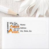 Étiquette Leucémie Angel 2 Son (En situation)