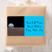 Étiquette Lever de terre de la Lune (En situation)