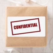 Étiquette LG confidentiel (En situation)