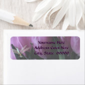 Étiquette Libellé de l'adresse de retour de la libellule de  (En situation)