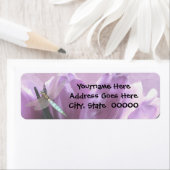 Étiquette Libellé de l'adresse de retour de la libellule de (En situation)