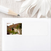 Étiquette Libellés d'adresse de retour de chalet irlandais (En situation)