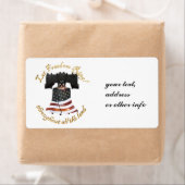 Étiquette Liberty Bell avec drapeau américain - Let Freedom  (En situation)