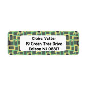 Étiquette Lien de chaîne grise (Devant)