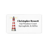 Étiquette Lighthouse Address Label (Devant)