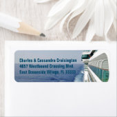 Étiquette Ligne de balcon personnalisée (En situation)