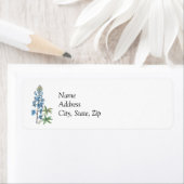 Étiquette Ligne et lavage Bluebonnet 4 (En situation)