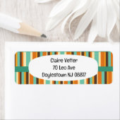 Étiquette Lignes de bandes (En situation)