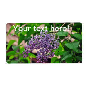 Étiquette Lilac