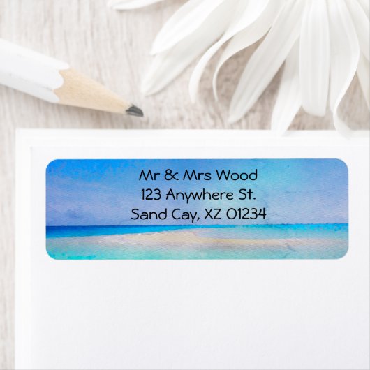 Étiquette L'île tropicale (En situation)