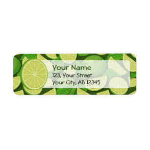 Étiquette Lime