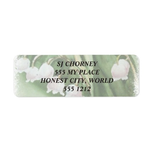 ÉTIQUETTE LIMITE ROMANTIQUE DE LA VALLÉE (Devant)