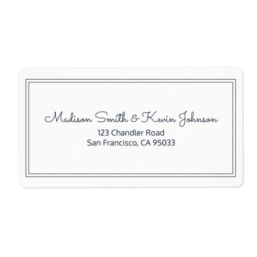 Étiquette Limite simple de l'adresse de retour de script (Devant)