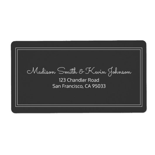 Étiquette Limite simple de l'adresse de retour de script (Devant)