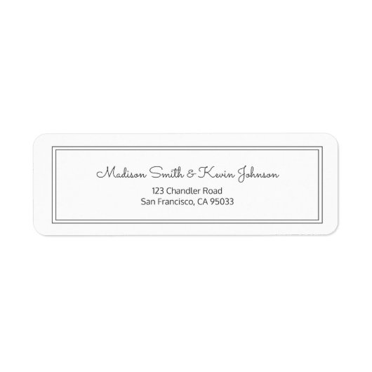 Étiquette Limite simple de l'adresse de retour de script (Devant)