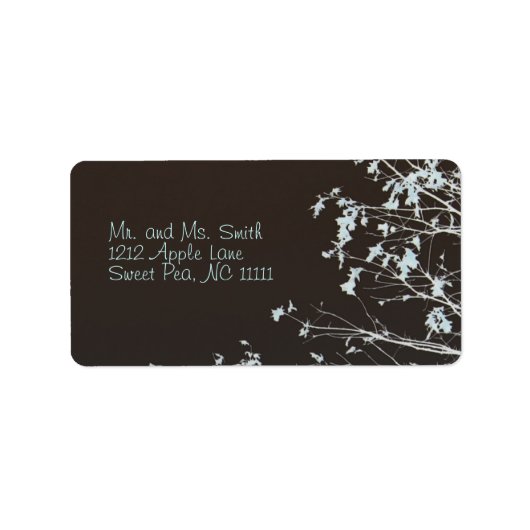 Étiquette Limites d'écriture (Devant)