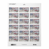 Étiquette Lincoln et Fireworks (Feuille entière)