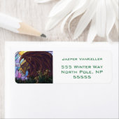 Étiquette Lion et petits (En situation)